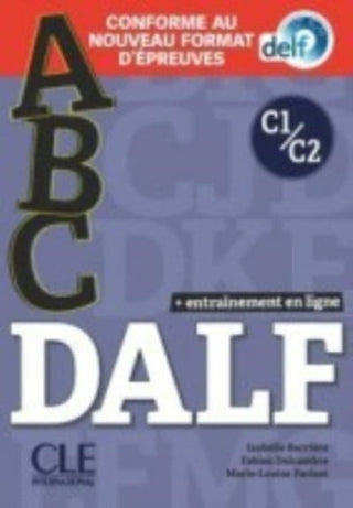 Cover image for 9782090353846 - ABC DALF: Niveaux C1/C2 + CD + livre web