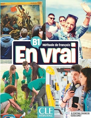 Cover image for 9782090358803 - En vrai: Niveau B1 - Livre de l'eleve + Audio
