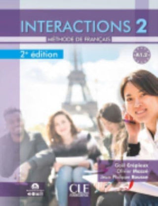Cover image for 9782090386943 - Interactions 2 - Niveau A1.2 - Livre de l'eleve + Audio