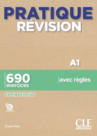 Cover image for 9782090389944 - Pratique Revision - Niveau A1 - Livre + Corriges + Audio telechargeable