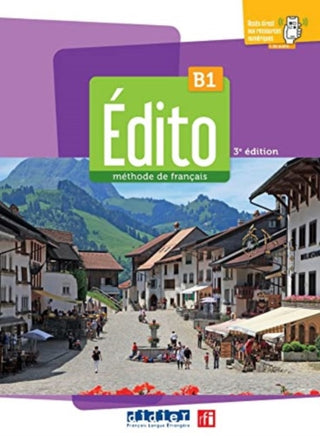 Cover image for 9782278108541 - Edito 3e edition B1