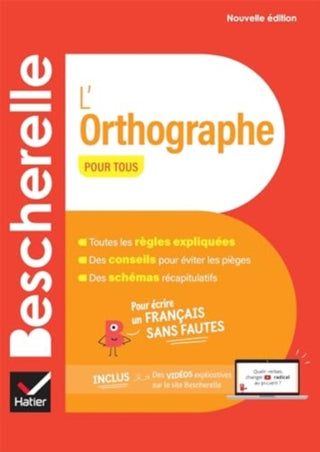 Cover image for 9782401104761 - Bescherelle L'orthographe pour tous - nouvelle edition