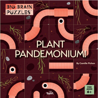 Cover image for 9782408061814 - Big Brain Puzzles: Plant Pandemonium!