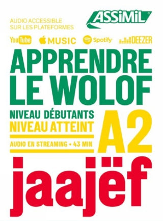 Cover image for 9782700509335 - Apprendre Le Wolof Niveau A2