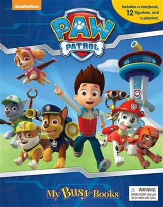 Cover image for 9782764330890 - PAW PATROL MY BUSY BOOK
