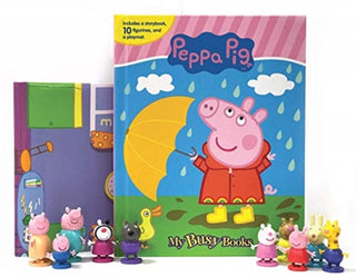 Cover image for 9782764351444 - Peppa Pig: My Busy Book