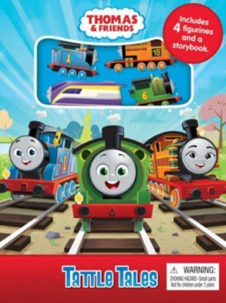 Cover image for 9782764355503 - Thomas All Engines Go Tattle Tales