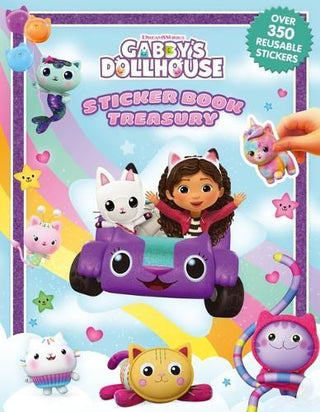 Cover image for 9782764358061 - Gabby's Dollhouse Universal Sticker Book Treasury