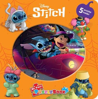 Cover image for 9782764372517 - DISNEY STITCH HALLOWEEN MY FIRST PUZZLE BOOK