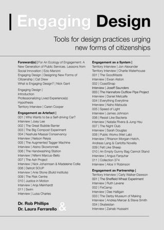 Cover image for 9782889156801 - Engaging Design – Tools for Design Practices Urging New Forms of Citizenships