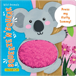 Cover image for 9782898024788 - Squeeze 'n' Squeak: Wild Animals