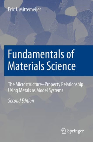 Cover image for 9783030600587 - Fundamentals of Materials Science