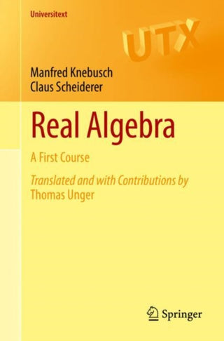 Cover image for 9783031097997 - Real Algebra