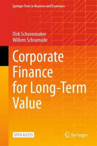 Cover image for 9783031350085 - Corporate Finance for Long-Term Value