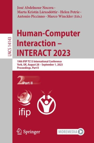 Supplemental image for 9783031422829 - Human-Computer Interaction – INTERACT 2023
