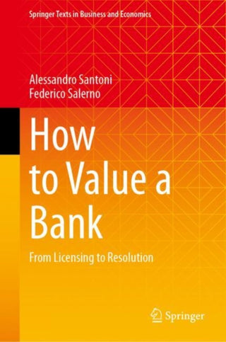 Supplemental image for 9783031438714 - How to Value a Bank