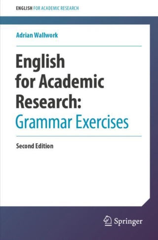 Cover image for 9783031531675 - English for Academic Research: Grammar Exercises
