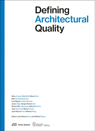 Cover image for 9783038604716 - Defining Architectural Quality