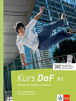 Cover image for 9783126768382 - Kurs DaF A1 - Deutsch fur Studium und Beruf Kurs- und UEbungsbuch mit Audios und Videos
