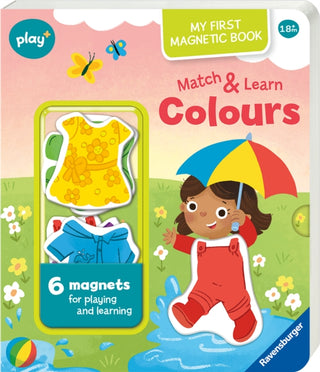 Cover image for 9783380970224 - Ravensburger Play+ Infant & Toddler - My First Magnetic Book - Match and Learn Colours