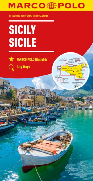 Cover image for 9783575016751 - Sicily Marco Polo Map