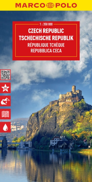 Cover image for 9783575017703 - Czech Republic Marco Polo Map