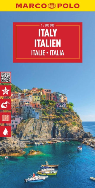 Supplemental image for 9783575018656 - Italy Marco Polo Map