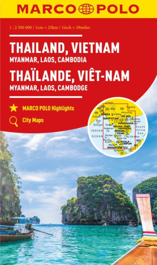 Cover image for 9783575018694 - Thailand, Vietnam, Laos, Cambodia Marco Polo Map