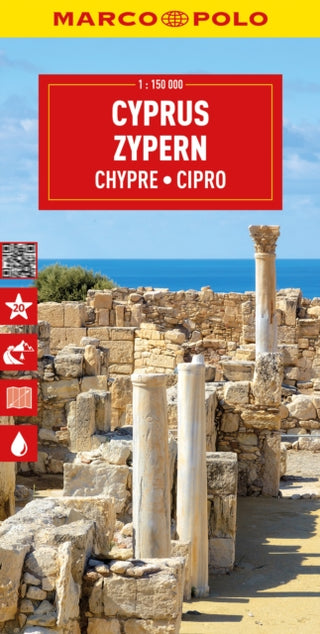 Cover image for 9783575019295 - Cyprus Marco Polo Map