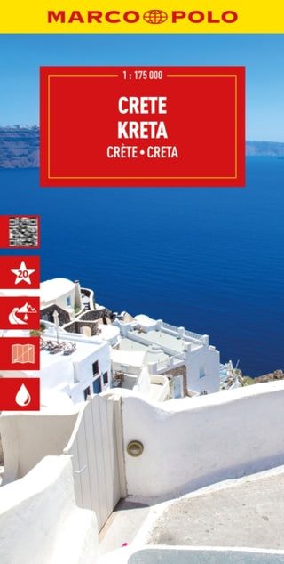 Cover image for 9783575021939 - Crete Marco Polo Map