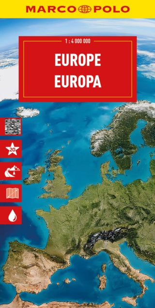 Cover image for 9783575021960 - Europe Marco Polo Map