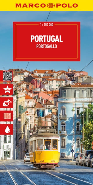 Cover image for 9783575022066 - Portugal Marco Polo Map