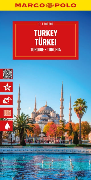 Supplemental image for 9783575022097 - Turkey / Turkiye Marco Polo Map