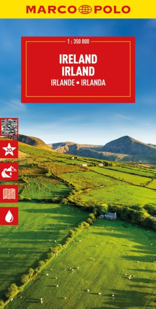 Cover image for 9783575022875 - Ireland Marco Polo Map