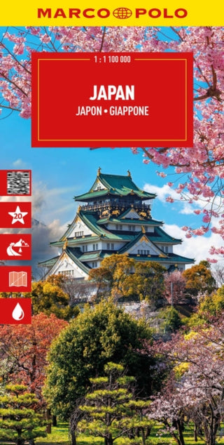 Cover image for 9783575023445 - Japan Marco Polo Map