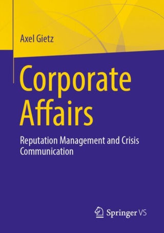 Cover image for 9783658483869 - Corporate Affairs