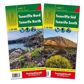 Cover image for 9783707917635 - Tenerife North and South Hiking + Leisure Map, 2 Sheets  1:50 000