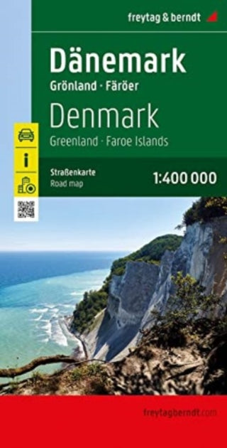 Cover image for 9783707921571 - Denmark - Greenland - Faroe Islands Road Map 1:400,000
