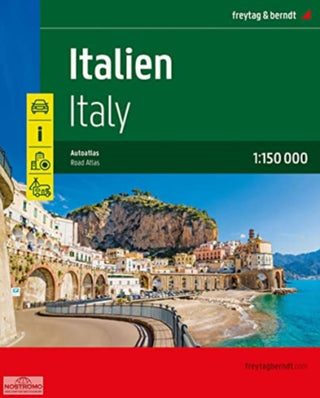 Cover image for 9783707921663 - Italy Road Atlas (1:150,000)