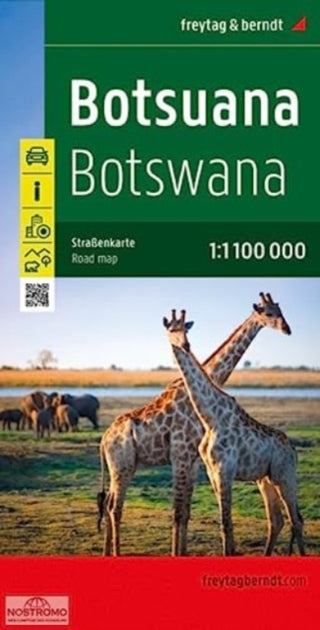 Cover image for 9783707921977 - Botswana, road map 1:1,100,000