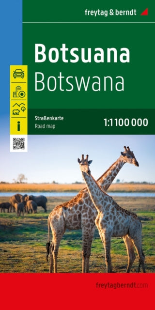 Supplemental image for 9783707921977 - Botswana 1:1100 000