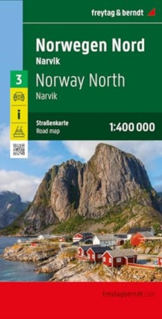 Cover image for 9783707922127 - Norway North - Road Map