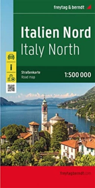 Cover image for 9783707922134 - Northern Italy, road map 1:500,000, freytag & berndt