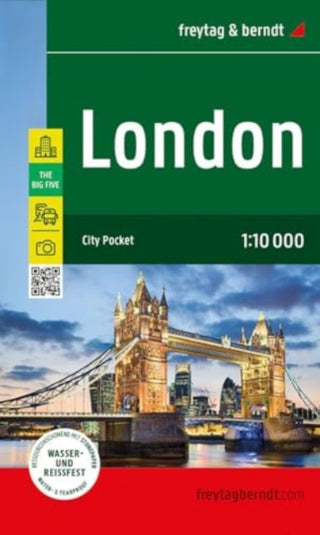 Cover image for 9783707922417 - London City Pocket Map