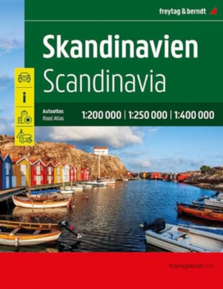Cover image for 9783707922523 - Scandinavia Road Atlas