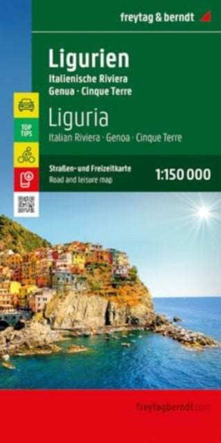 Cover image for 9783707922769 - Liguria Road and Leisure Map