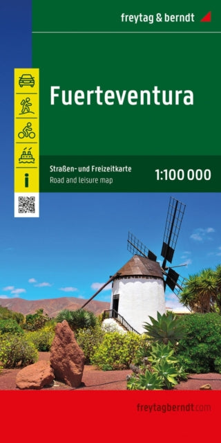 Cover image for 9783707922813 - Fuerteventura - Canary Islands, Road Map 1:100.000