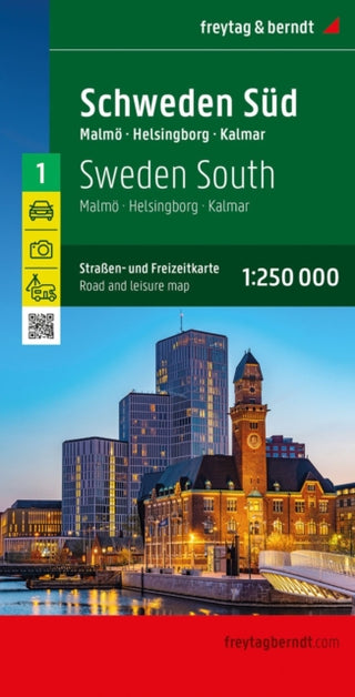Supplemental image for 9783707922868 - Sweden South Road and Leisure Map