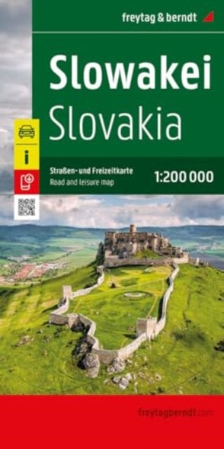 Cover image for 9783707922882 - Slovakia Road and Leisure Map