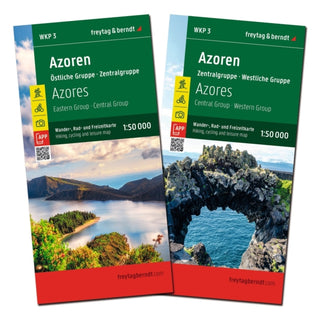 Cover image for 9783707924305 - Azores Hiking, Cycling and Leisure Map